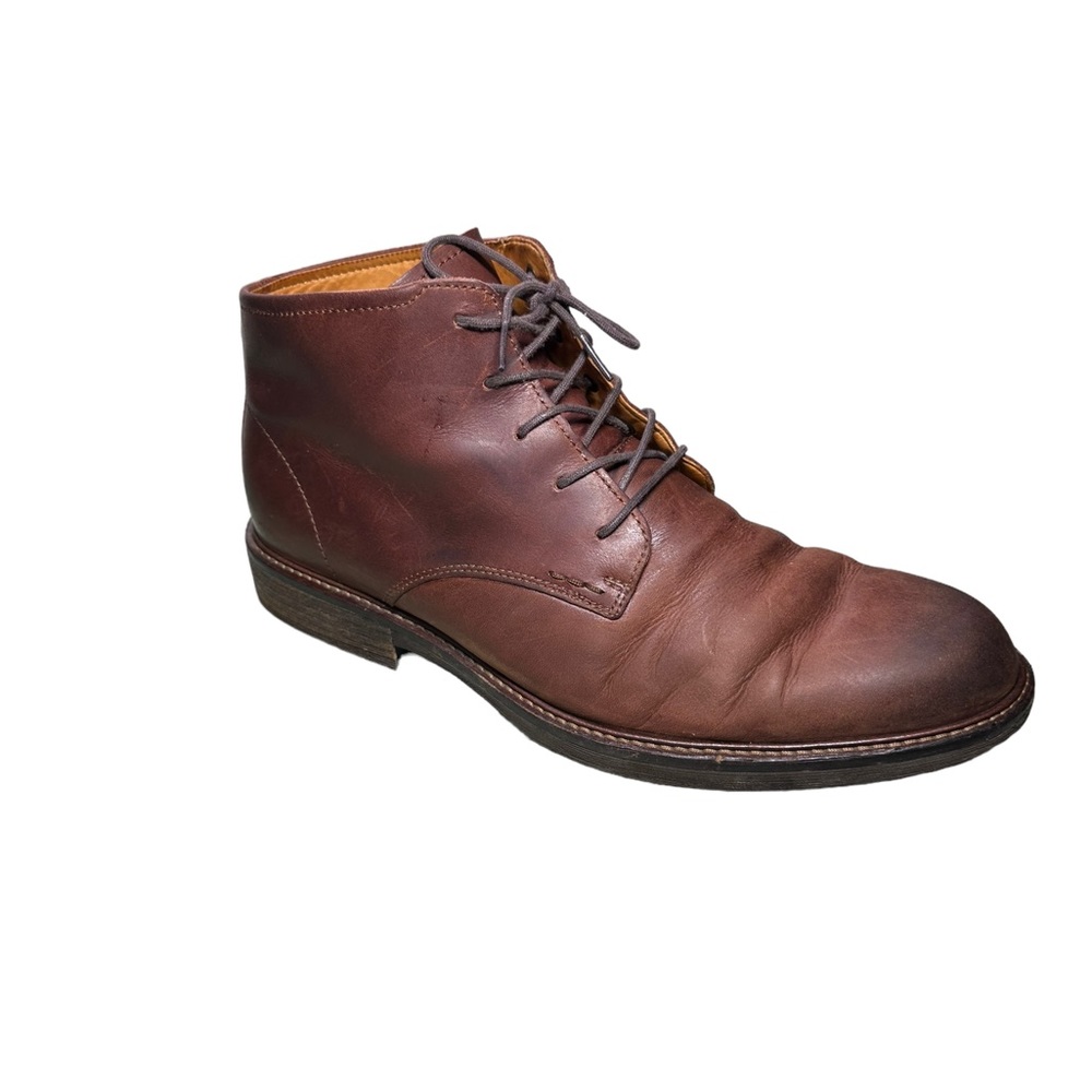 Men’s Ecco Ankle leather Chukka boots in Brown EU Size 46